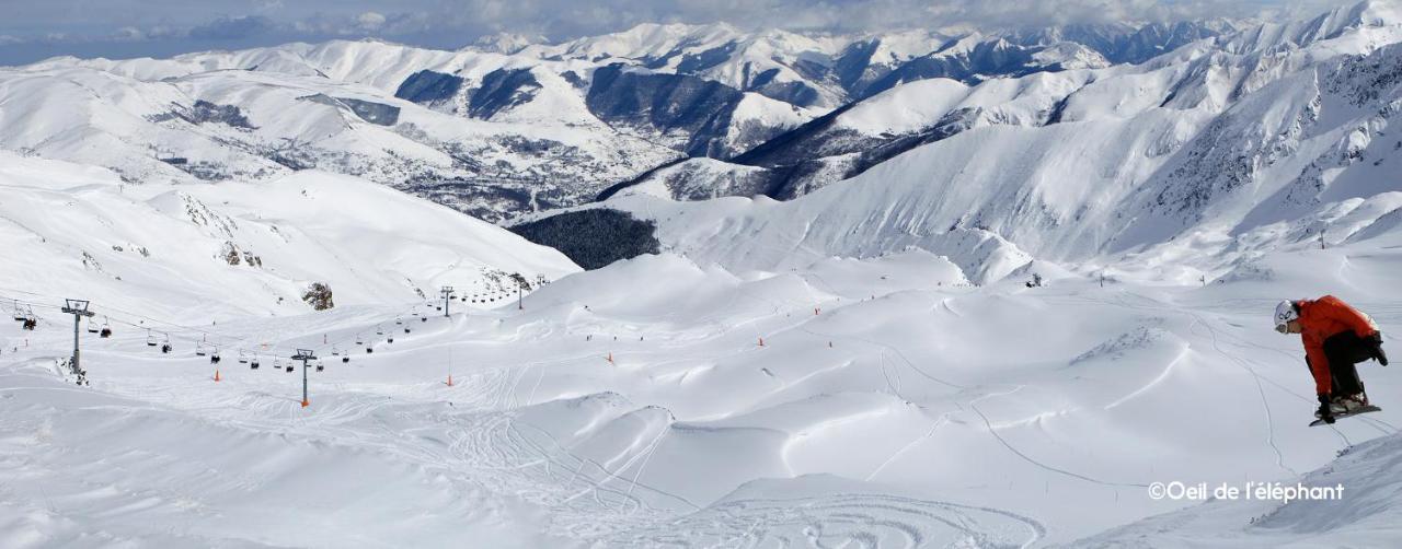 Belle Sayette - A 200M Des Pistes - Pour 8 Personnes Génos Exterior foto