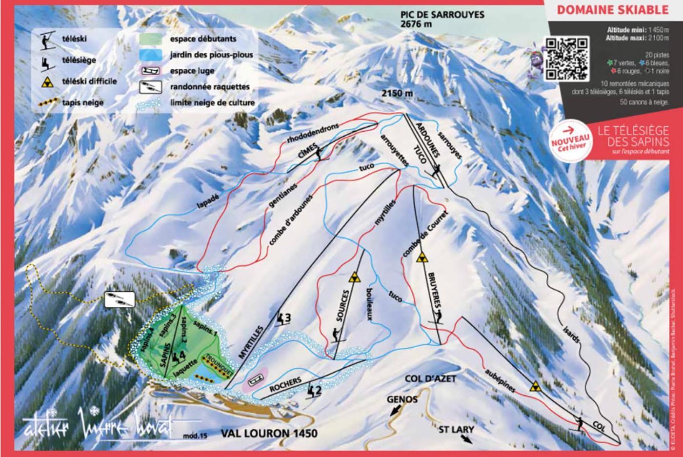 Belle Sayette - A 200M Des Pistes - Pour 8 Personnes Génos Exterior foto
